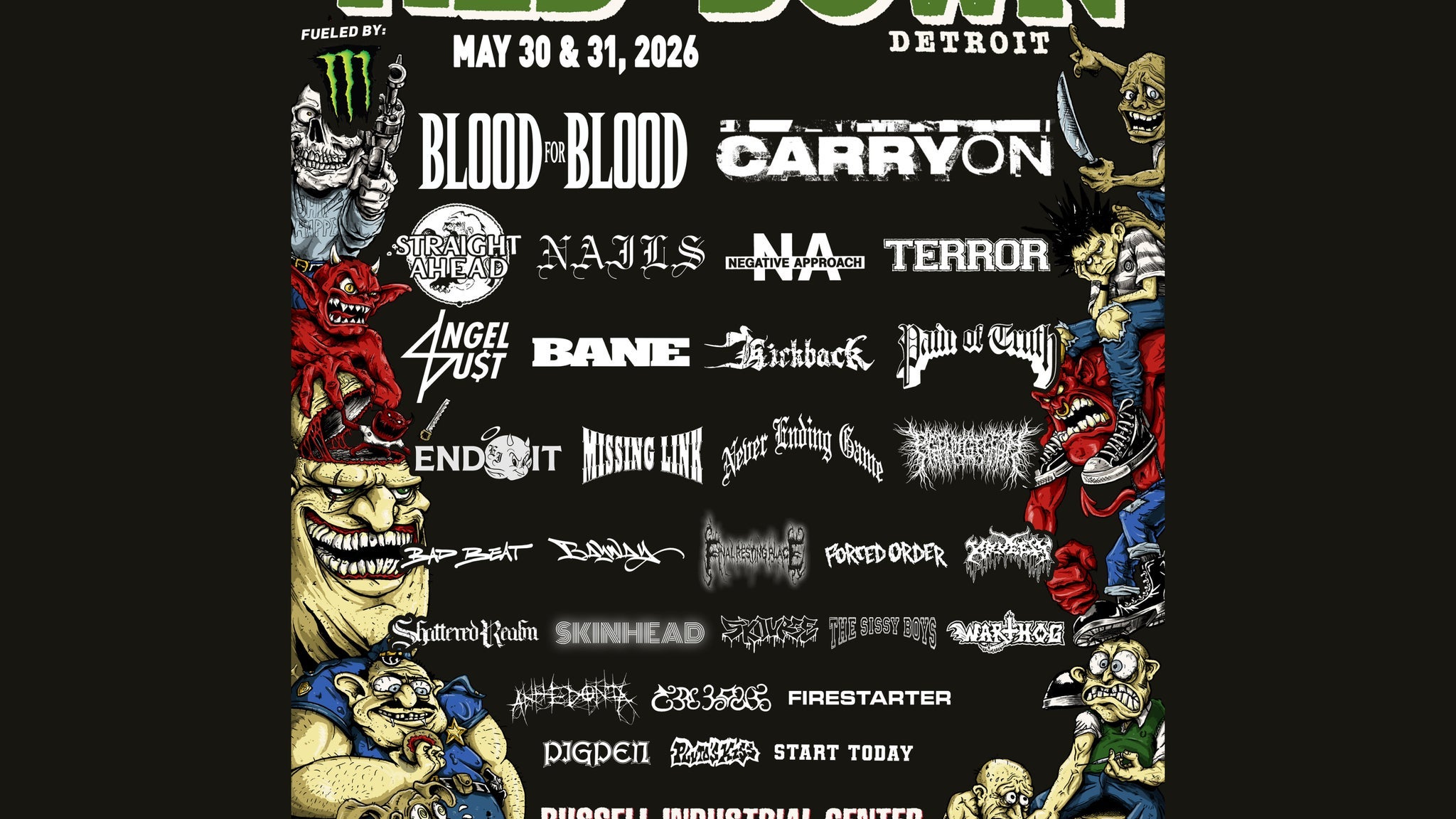 Tied Down Detroit 2-Day Pass