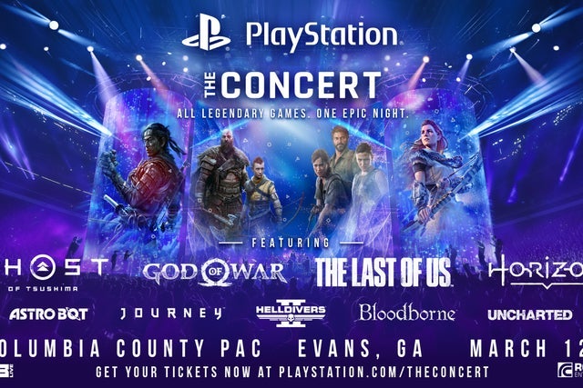 PlayStation: The Concert presales in Evans