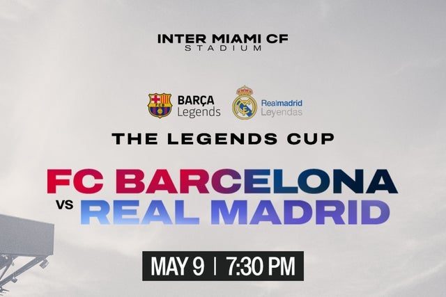 Presales to the legends cup barca legends vs real madrid leyendas: members use these when buying pre-sale tickets