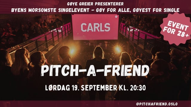 Pitch-A-Friend 28+ år