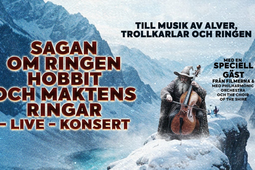 Sagan om Ringen Hobbit och Maktens Ringar Livekonsert