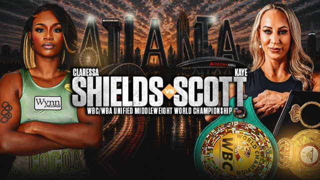 Claressa Shields vs Kaye Scott at State Farm Arena