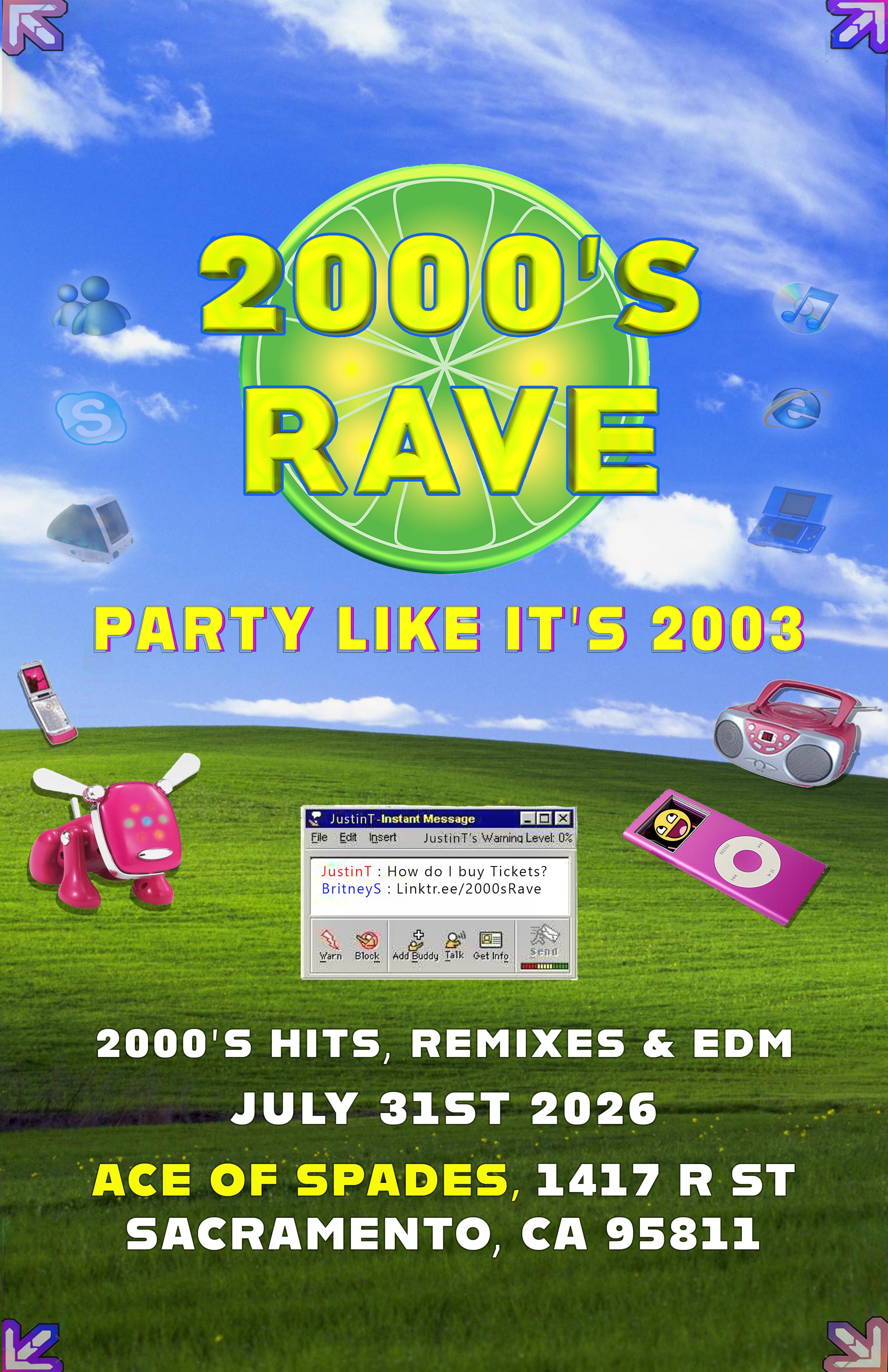 2000's Rave concert image