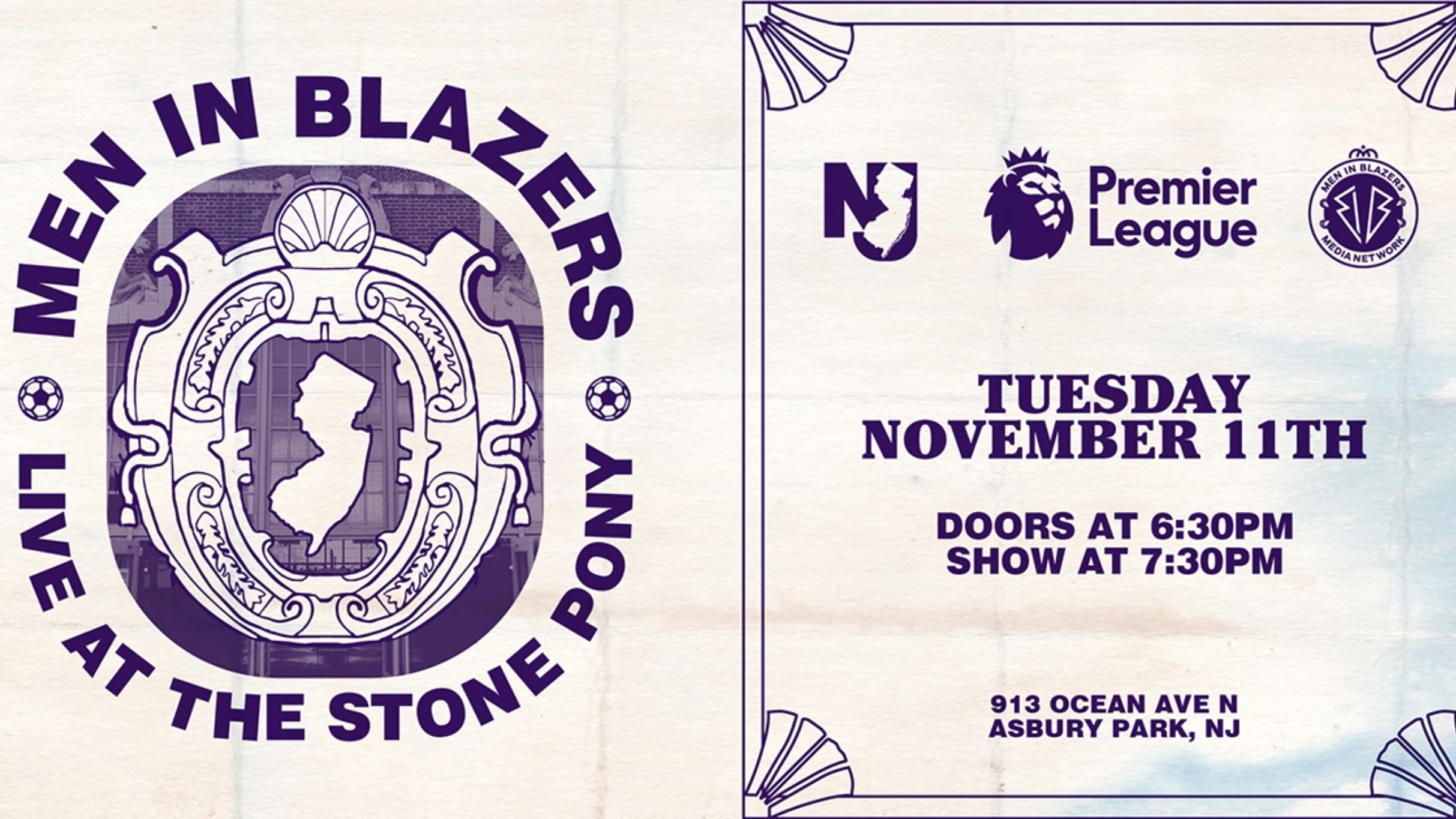 Men In Blazers Live at The Stone Pony