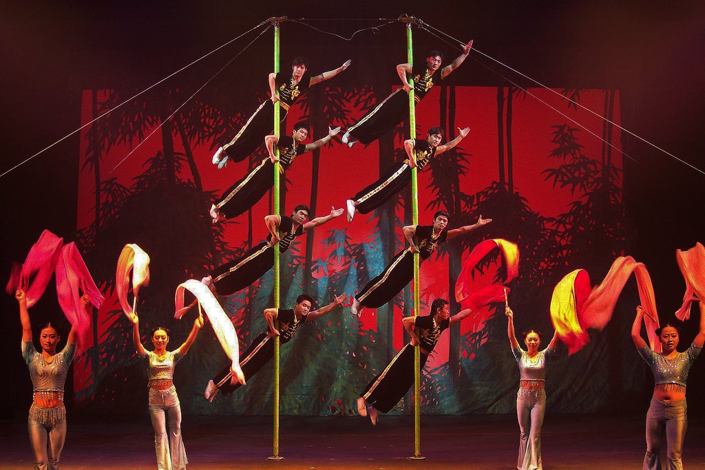 Peking Acrobats in Mexico