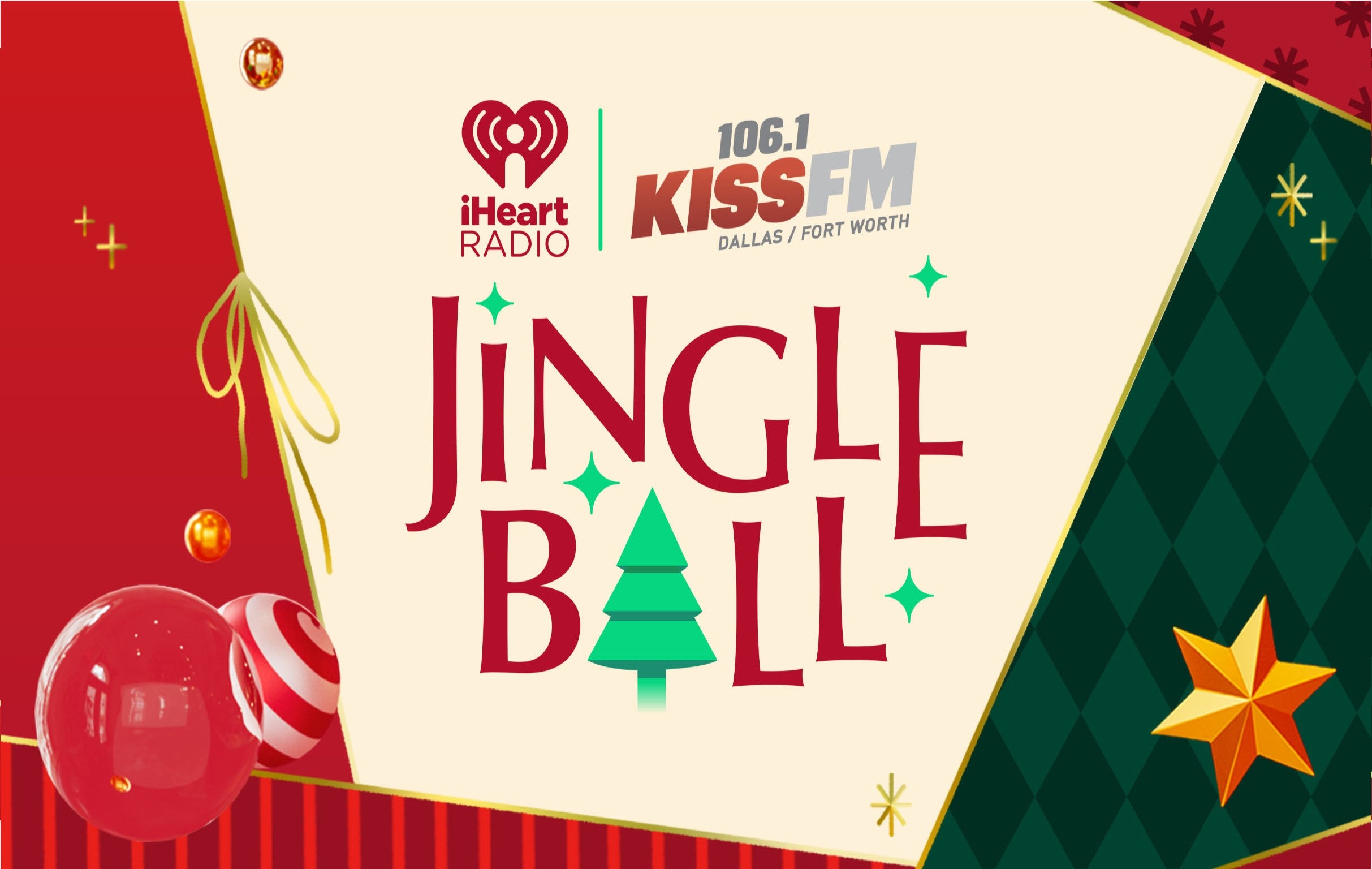 106.1 KISS FM's Jingle Ball Presented by Capital One presale password for event tickets in Fort Worth, TX (Dickies Arena)