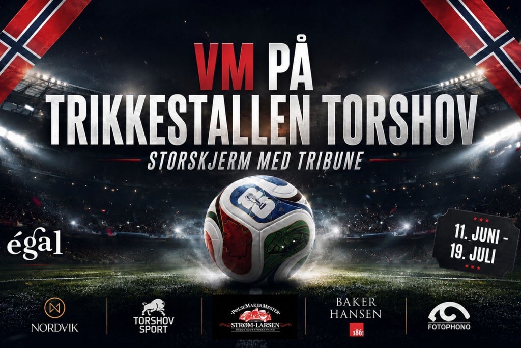 VM på Trikkestallen: NORGE - SENEGAL (18+)