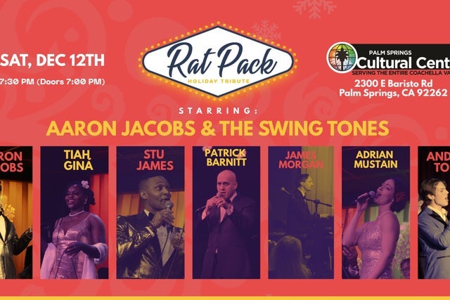 THE RAT PACK HOLIDAY SHOW starring Aaron Jacobs & The Swing Tones