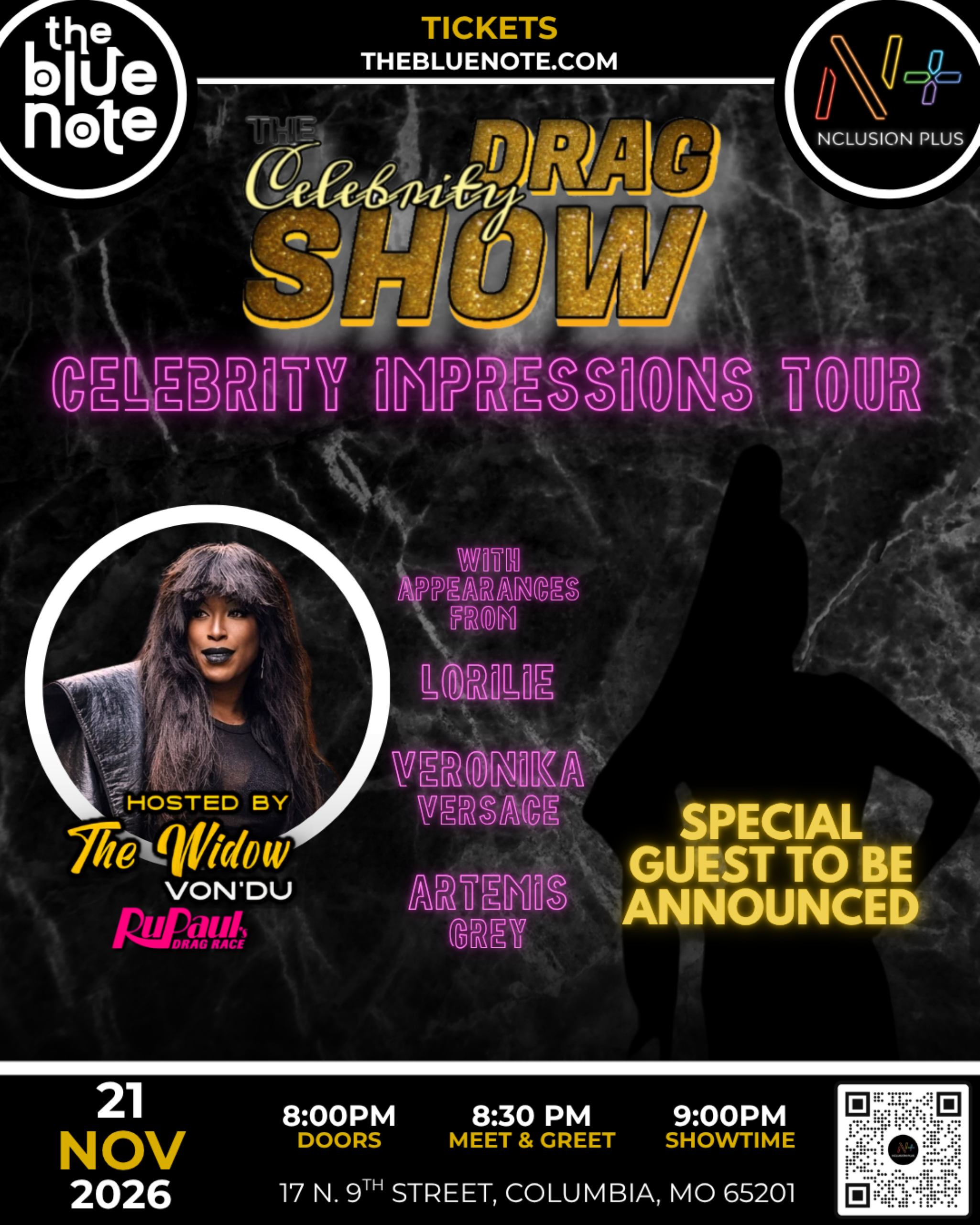 Nclusion Plus Presents: The Celebrity Drag Show (Ages 18+)