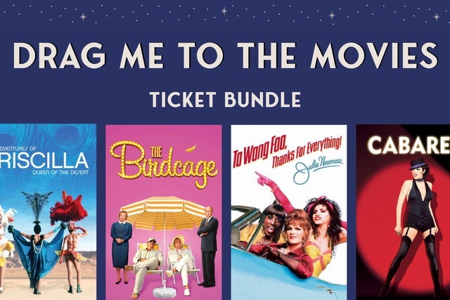 Presales to drag me to the movies ticket bundle: members use these when buying pre-sale tickets