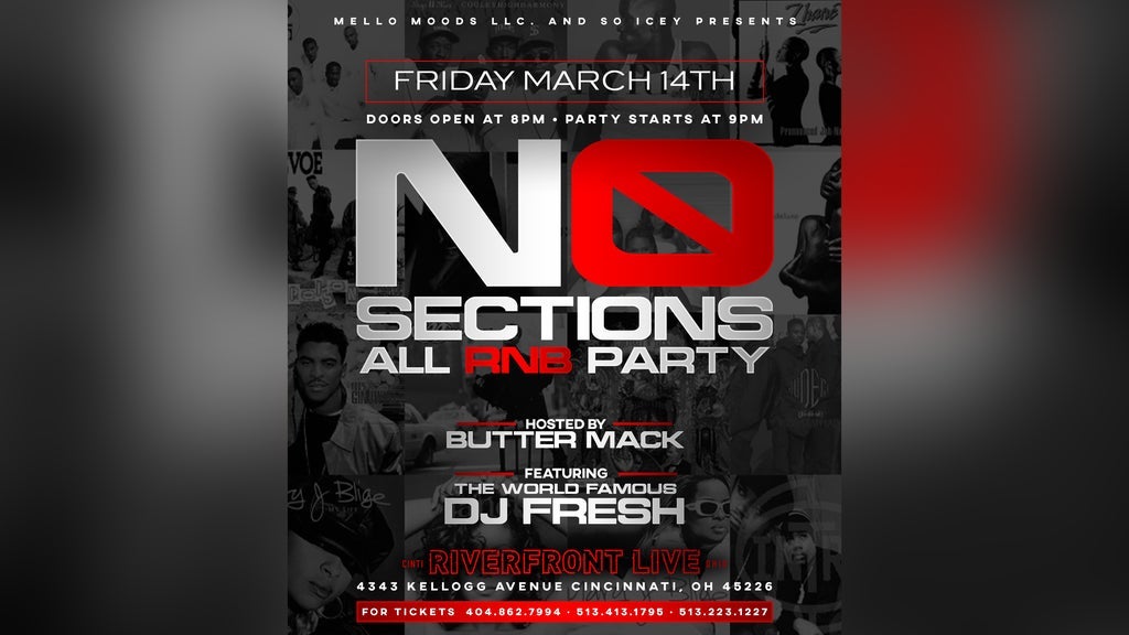 No Sections All RNB Party