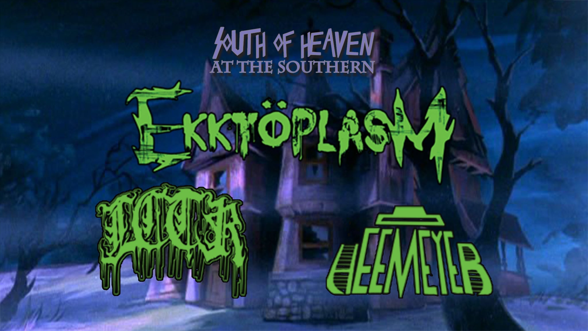 South of Heaven: Ekktoplasm with LCTR and Heemeyer at The Southern Café & Music Hall – Charlottesville, VA