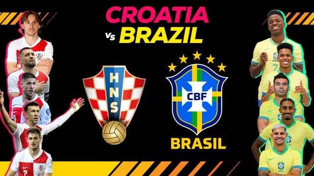Road to 26: Croatia v Brazil