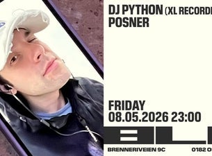 Bilde for arrangement DJ Python (XL Recordings) & Posner