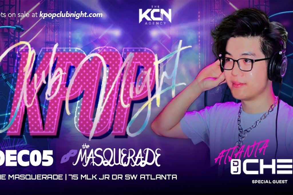 DJ Chen Brings the K-Pop Club Night to The Masquerade - Hell in Atlanta on Saturday, December 5, 2026