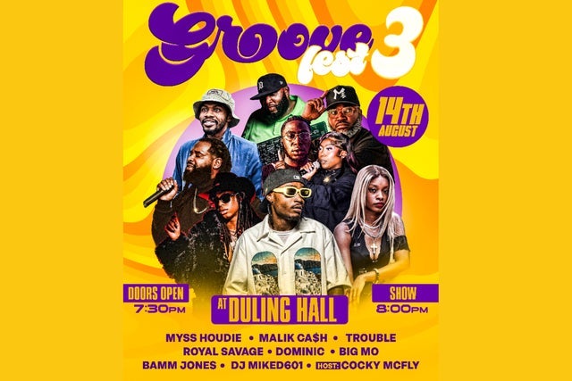 Presales to groove fest 2026: members use these when buying pre-sale tickets