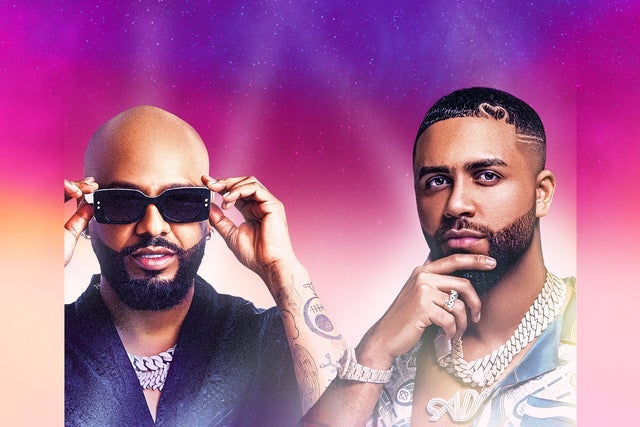 Randy + DJ Adoni in Orlando promotional photo for BOGO presale tickets offer