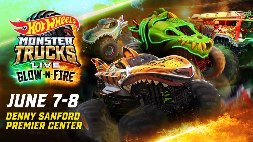 Hot Wheels Monster Trucks Live Glow-N-Fire