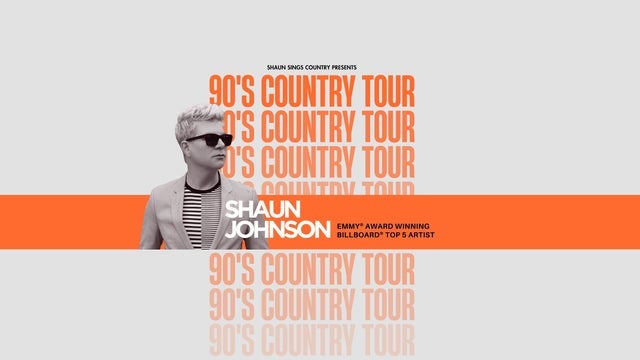 Shaun Johnson Big Band Sings '90s Country concert