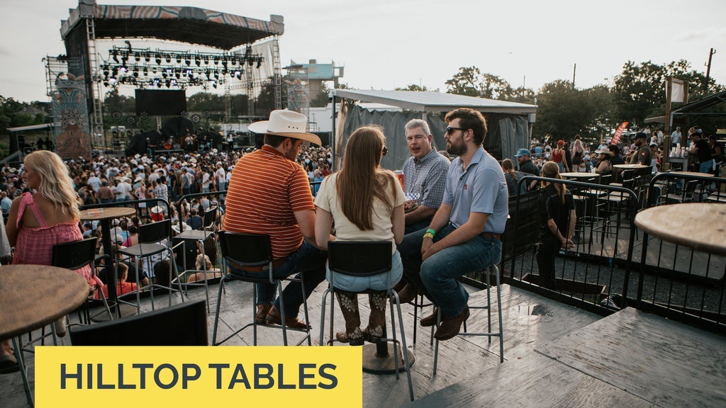 Myles Smith - Hilltop Table of 4 Add-on (Does NOT include GA)