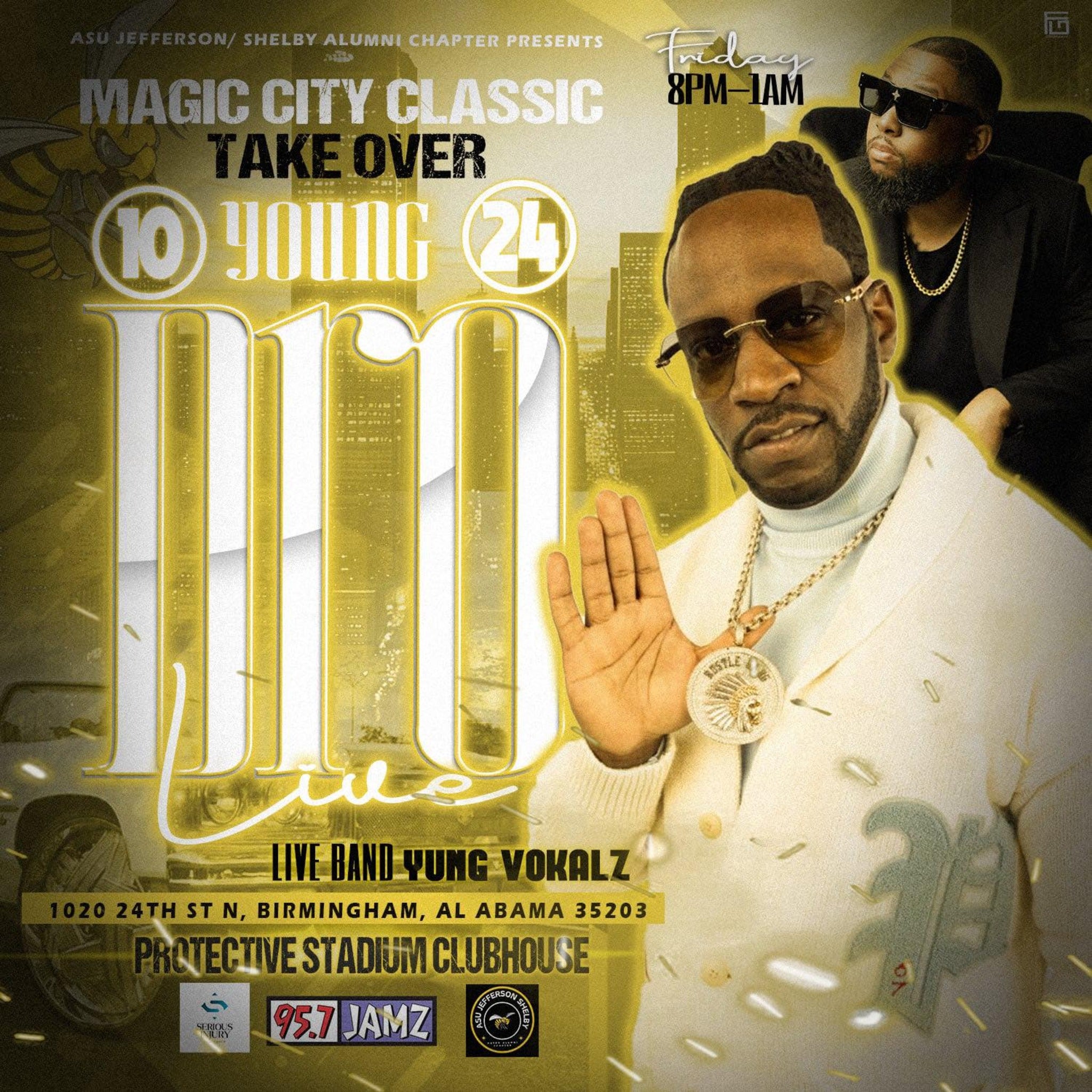 Magic City Classic Takeover Party at Protective Stadium – Birmingham, AL