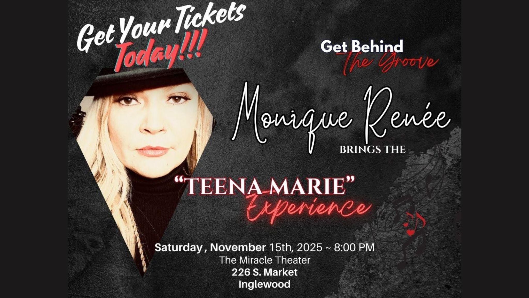Monique Renee Sings Teena Maria at The Miracle Theater – Inglewood, CA