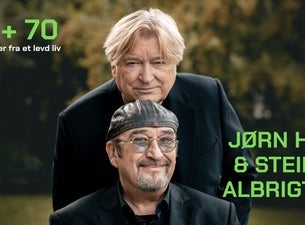 Bilde for arrangement 70+70 - JØRN HOEL & STEINAR ALBRIGTSEN