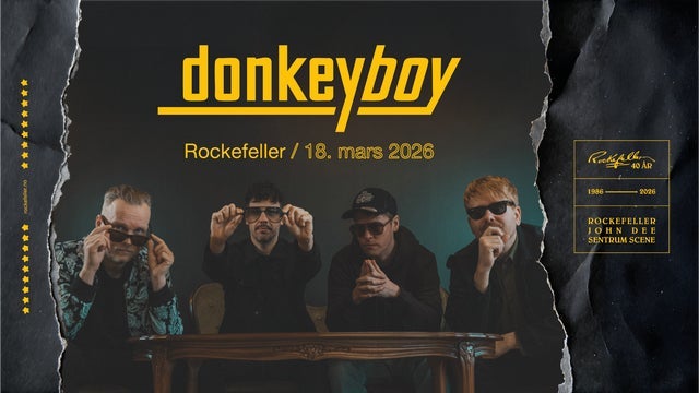 Donkeyboy på ROCKEFELLER, Oslo 18/03/2026