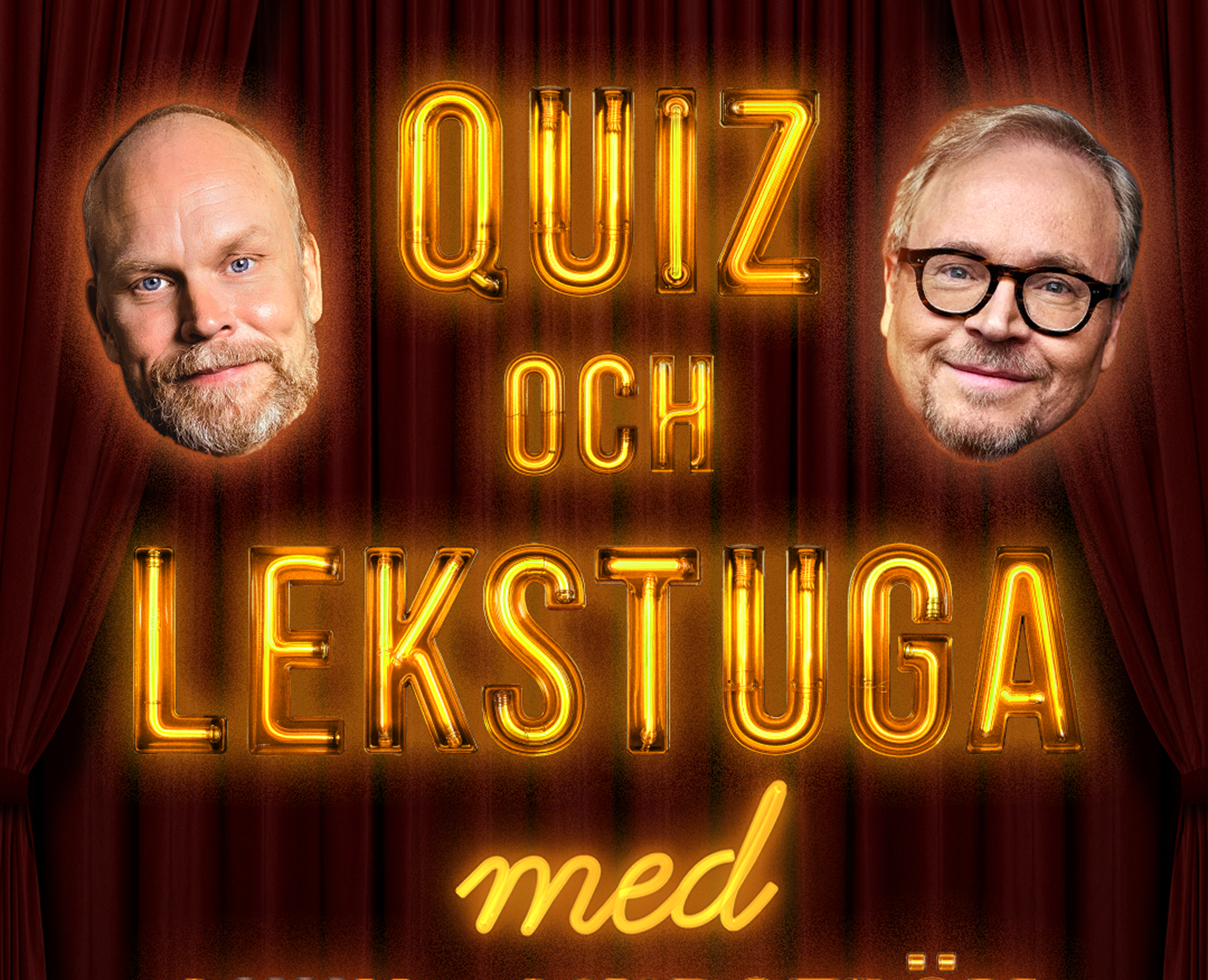 Quiz & lekstuga med Luuk & Lindström show poster