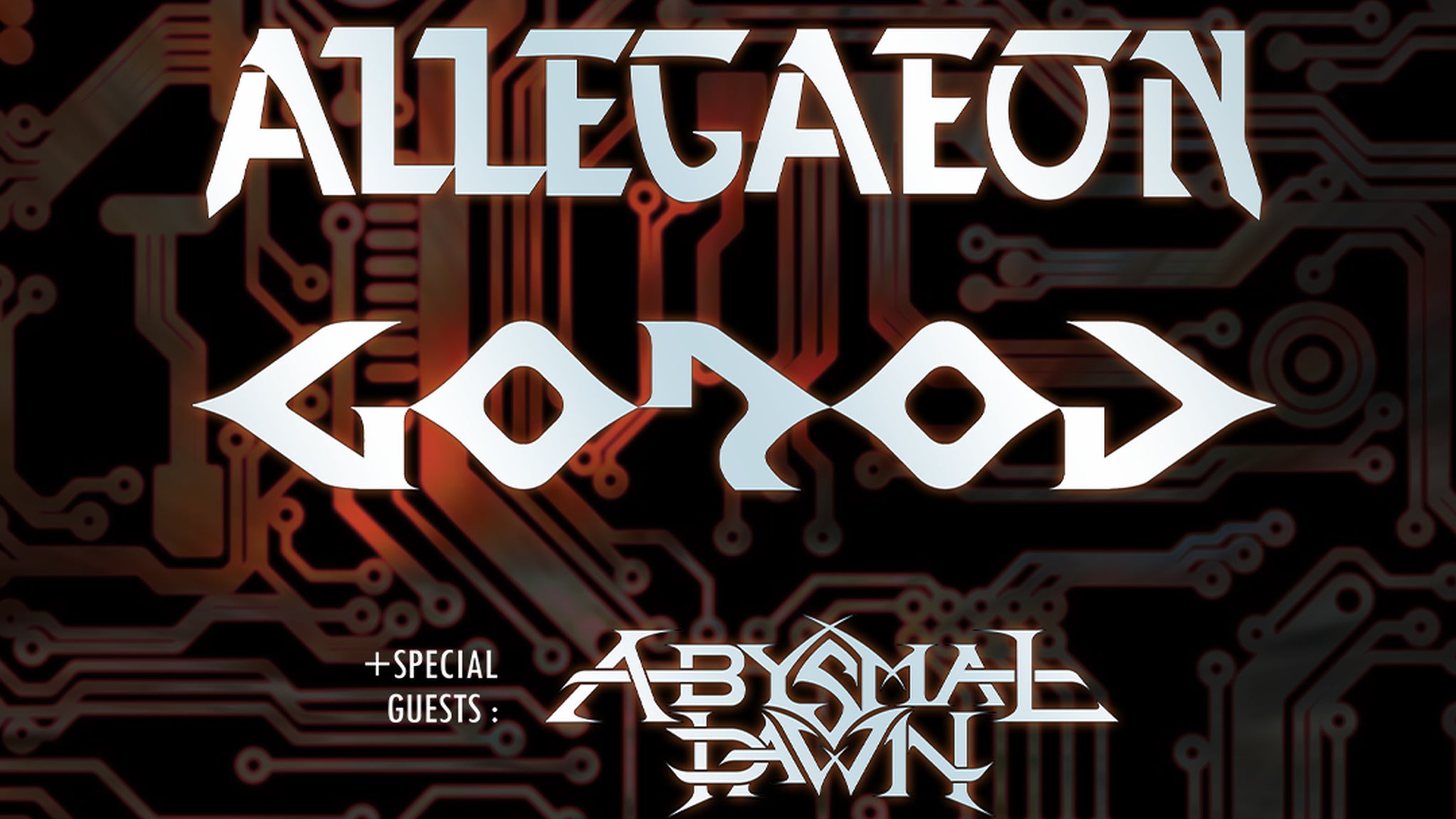 Allegaeon x Gorod, special guest: Abysmal Dawn
