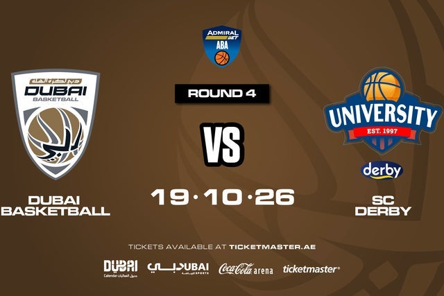 ABA League | Dubai Basketball vs SC Derby