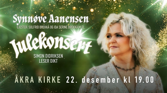 Julekonsert Synnøve Aanensen m/gjester