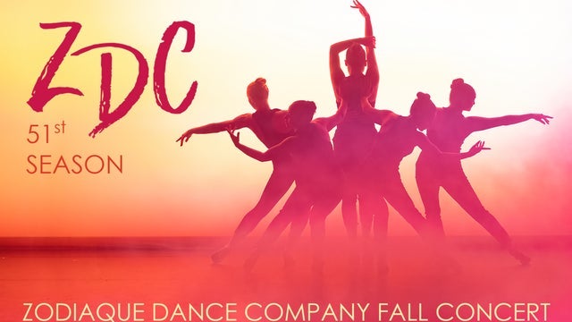 Zodiaque Dance Company 51st Season Fall Concert - Event poster