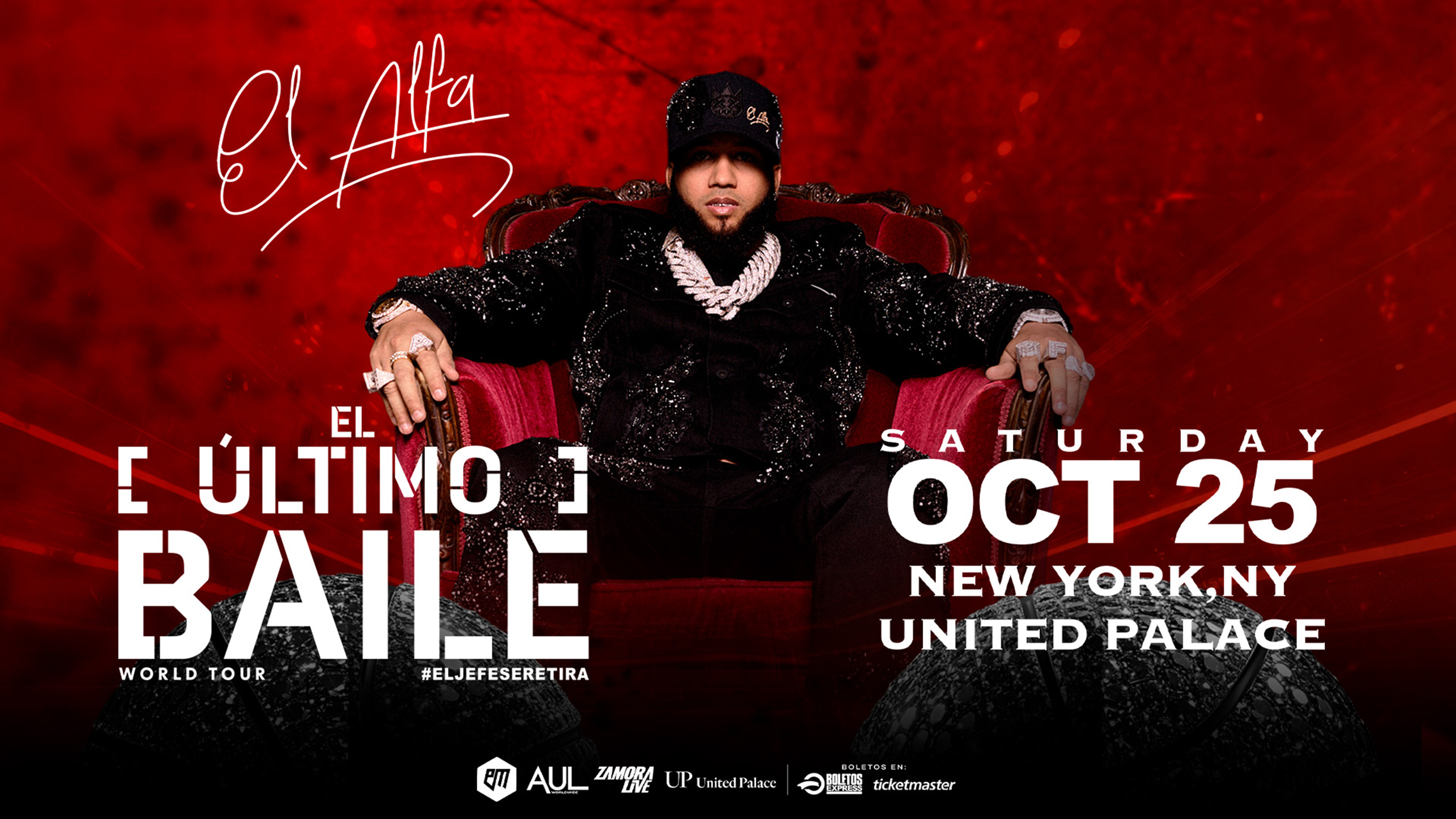 El Alfa El Último Baile Tour 2025