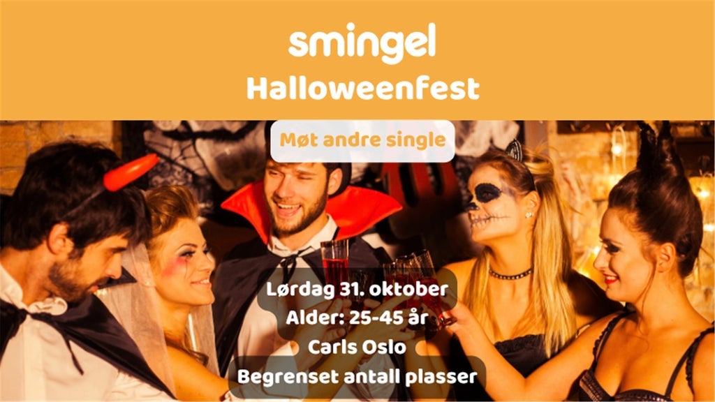 Smingel Halloweenfest for single at Carls