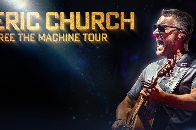 Eric Church: Free The Machine Tour in Washington promotional photo for Spotify presale tickets offer