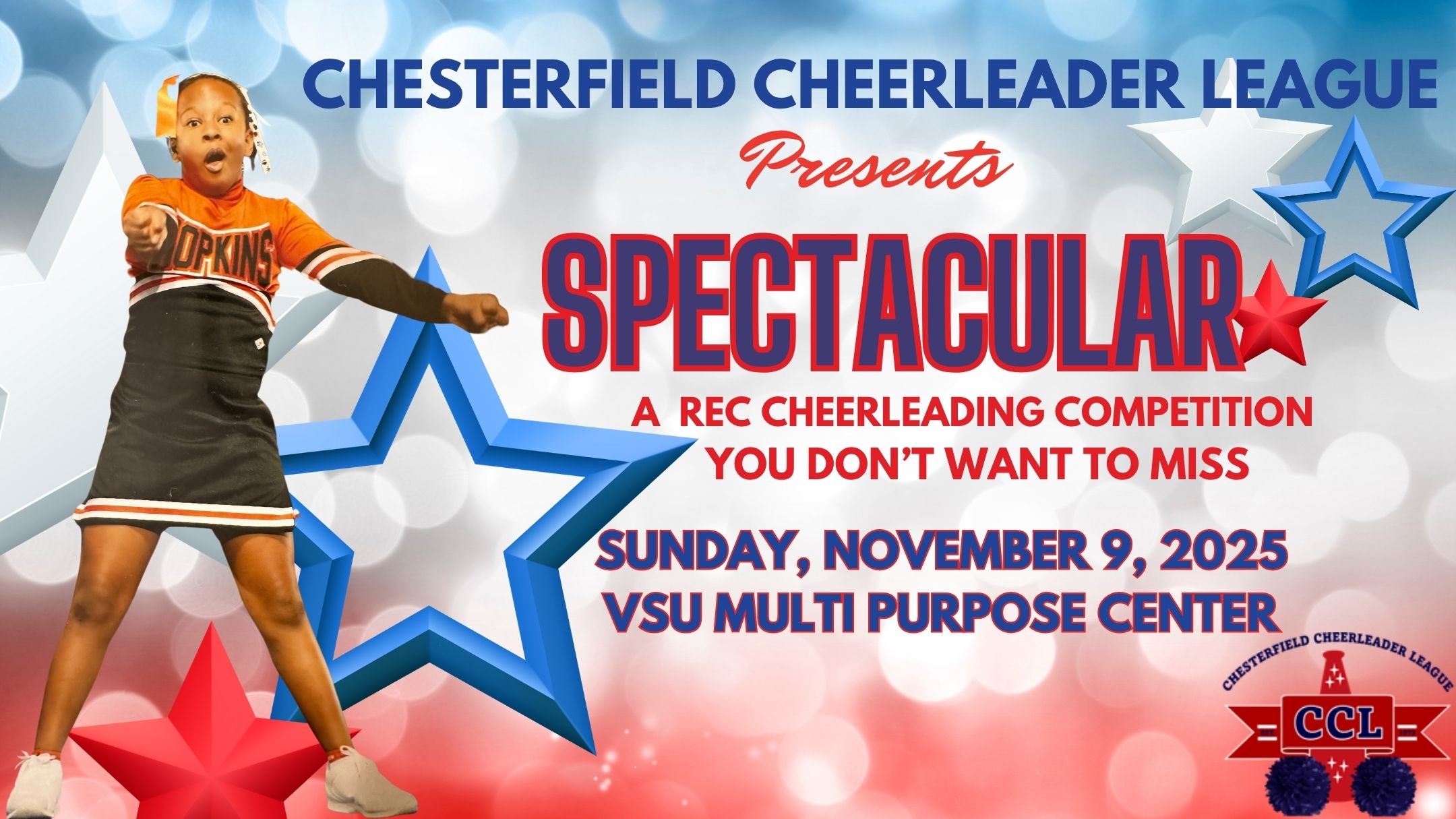 Chesterfield Cheerleader League (CCL) Spectacular