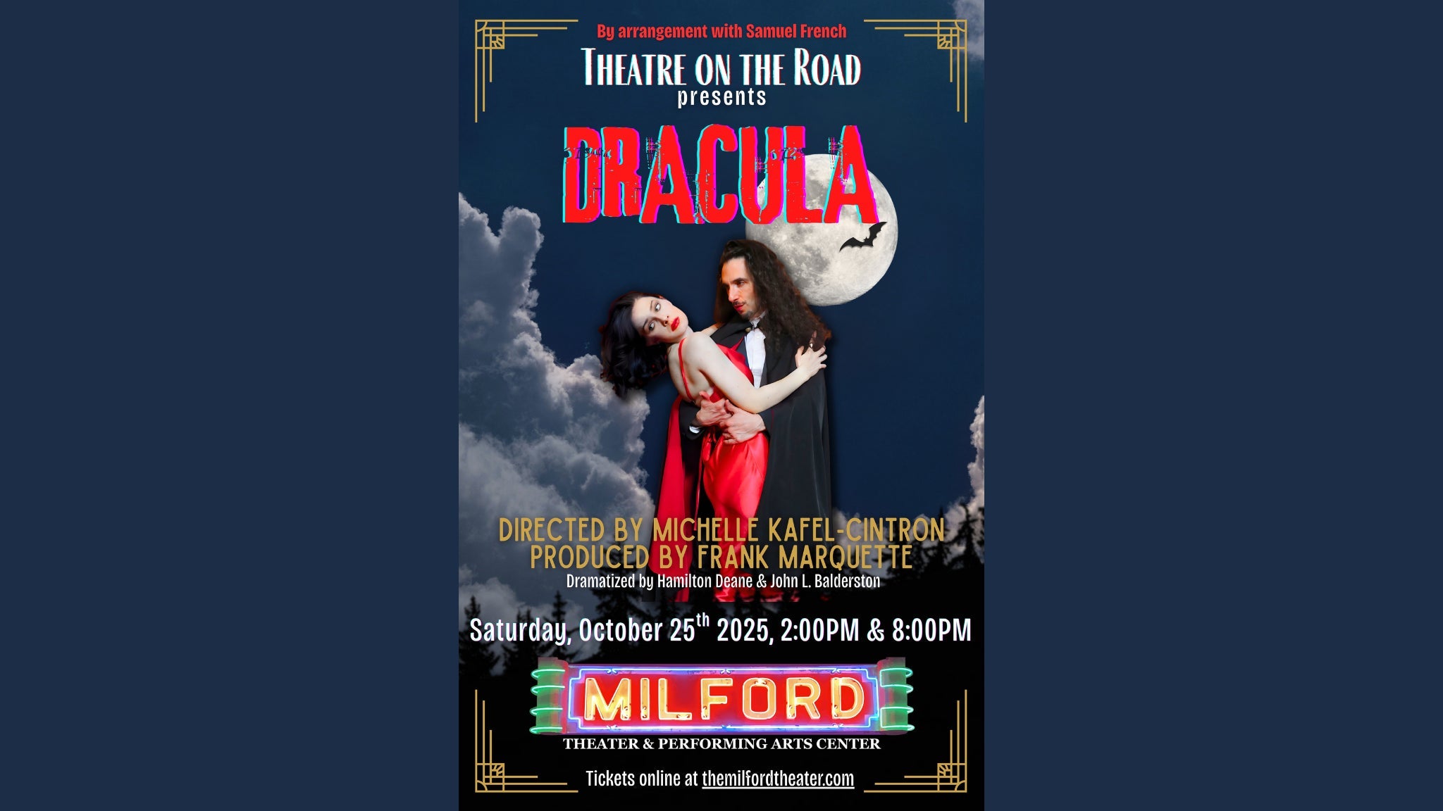 presale codes for live play: dracula to use when buying pre-sale tickets