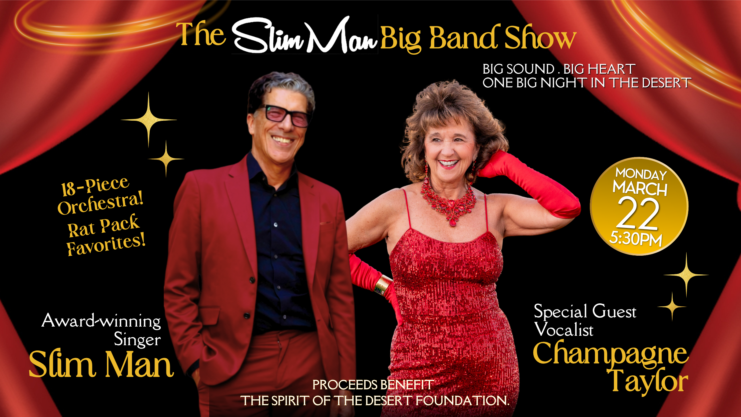 SLIM MAN Presents THE BIG BAND SHOW concert image