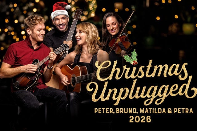 Christmas Unplugged 2026 med Peter, Bruno, Matilda och Petra Wahlgren