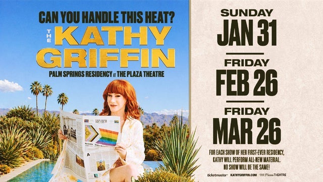 Can You Handle This Heat? The Kathy Griffin Palm Springs Residency