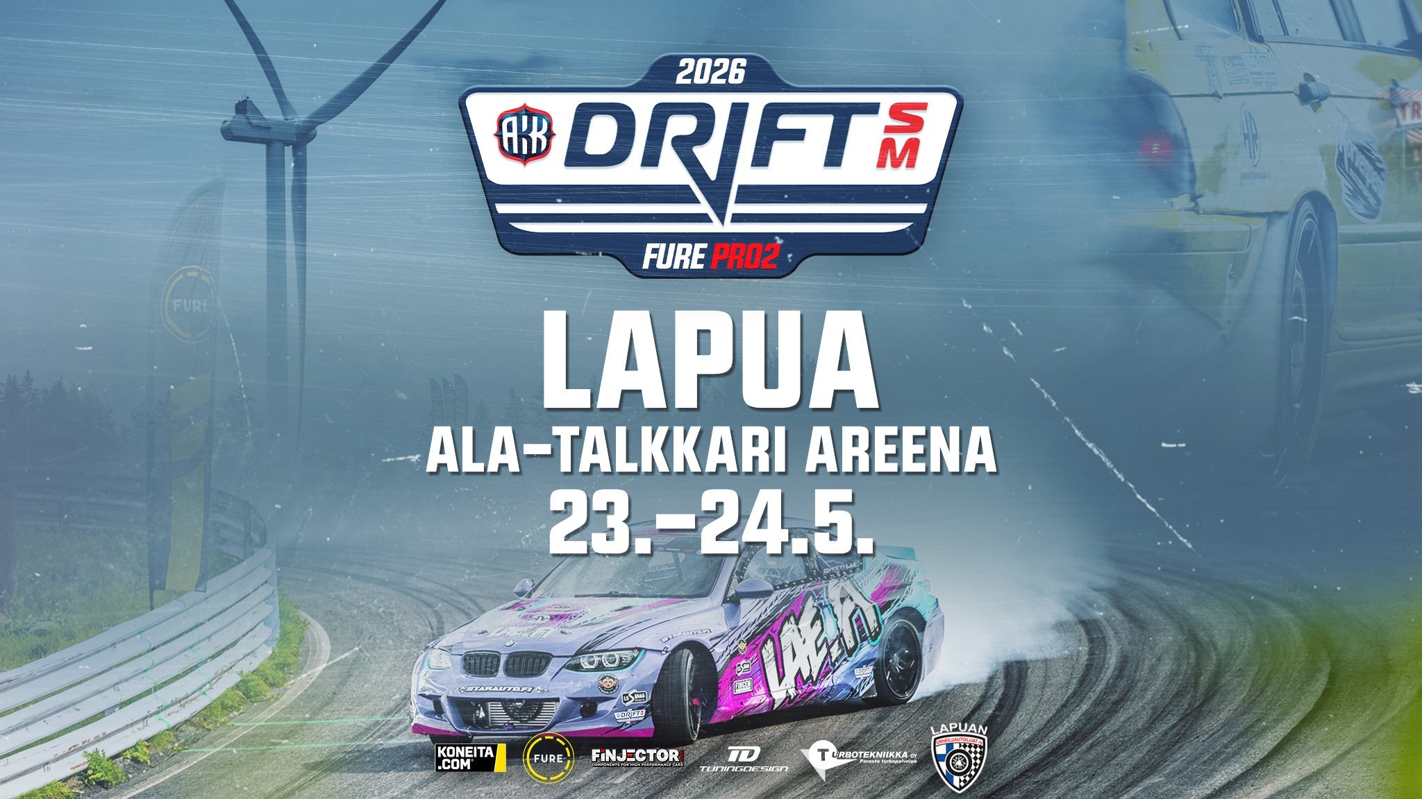 Drift SM Fure Pro2, Lapua - 23.-24.5.2026