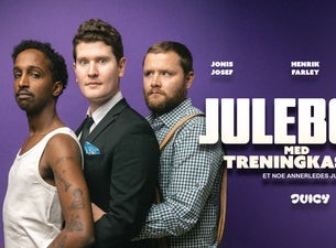 Bilde for arrangement Julebord med Terningkast 3 (Martin Lepperød, Jonis Josef, Henrik Farle