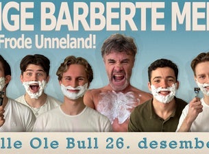 Bilde for arrangement Unge Barberte Menn