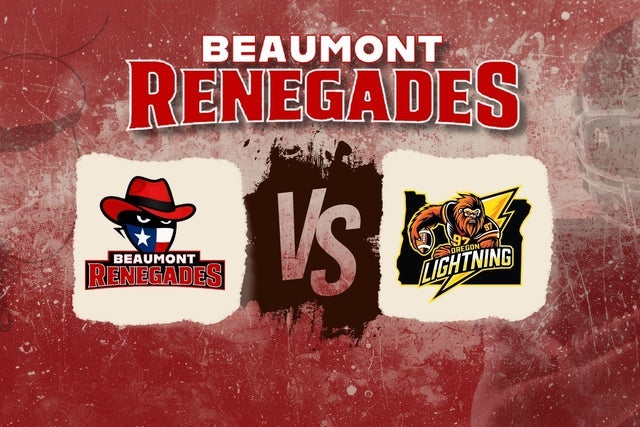  BEAUMONT RENEGADES VS OREGON LIGHTNING