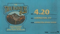 The Troubadours Tour: Josh Baldwin, Matt Maher and John Mark McMillan