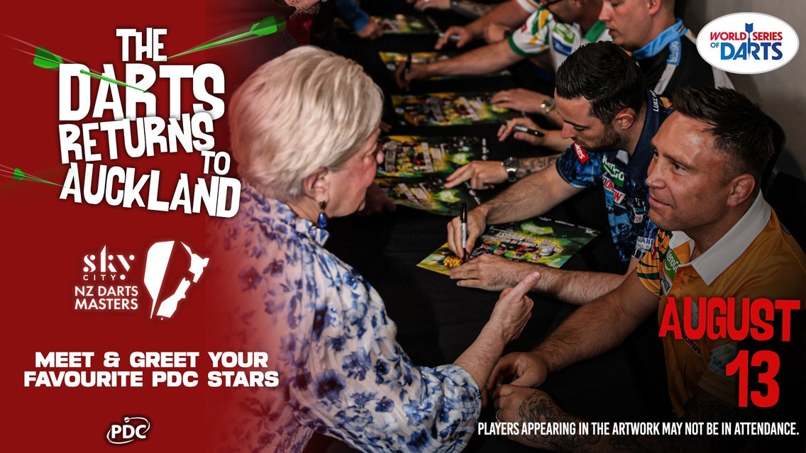 SkyCity New Zealand Darts Masters Meet and Greet