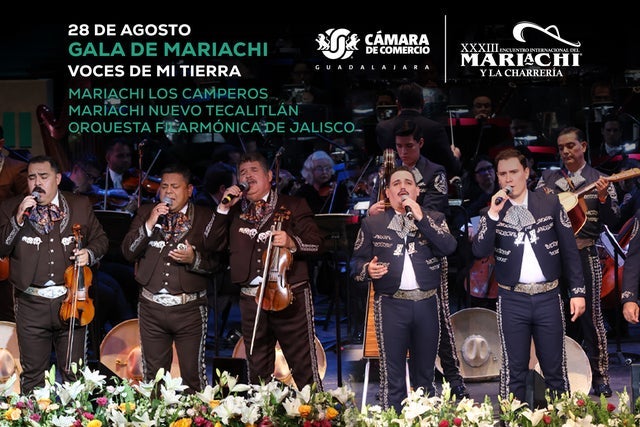 Galas de mariachi voces de mi tierra in Guadalajara promotional photo for Venta anticipada Banorte presale tickets offer