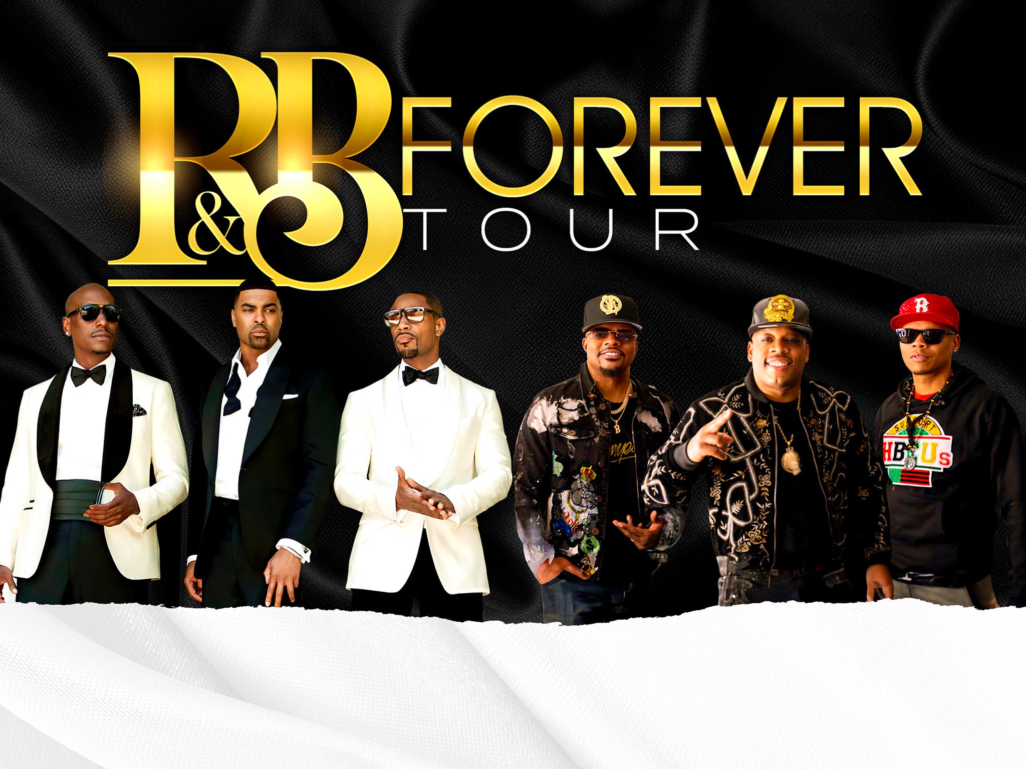 R&B Forever Tour : Bell Biv DeVoe, TGT: Tyrese, Ginuwine, Tank, Silk hero