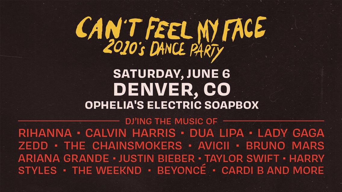 Can't Feel My Face: 2010s Dance Party *Late Show*